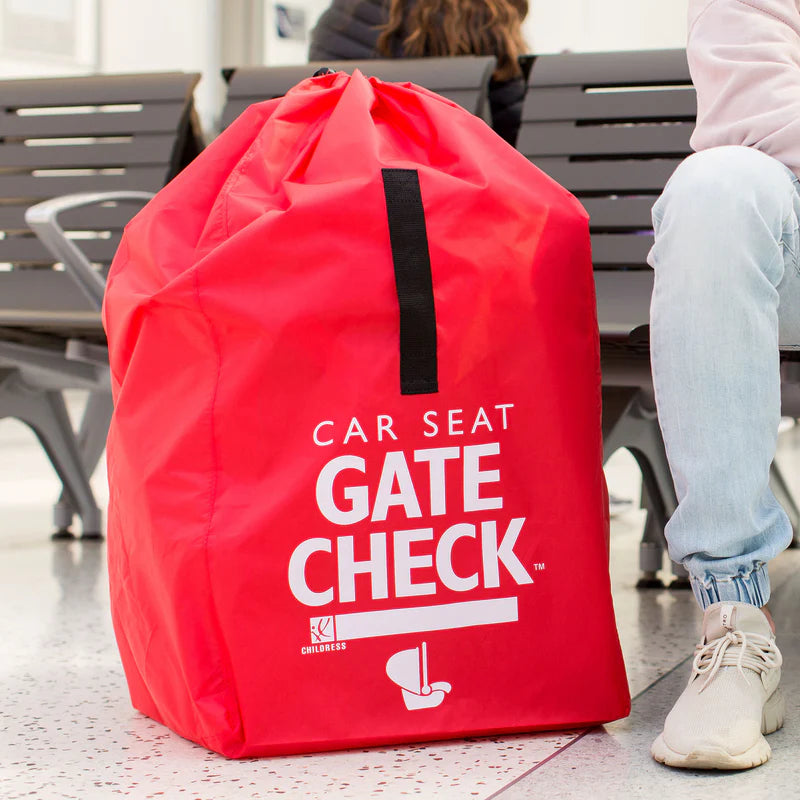 J.L CHILDRESS - GATE CHECK TRAVEL BAG FOR CAR SEATS - RED