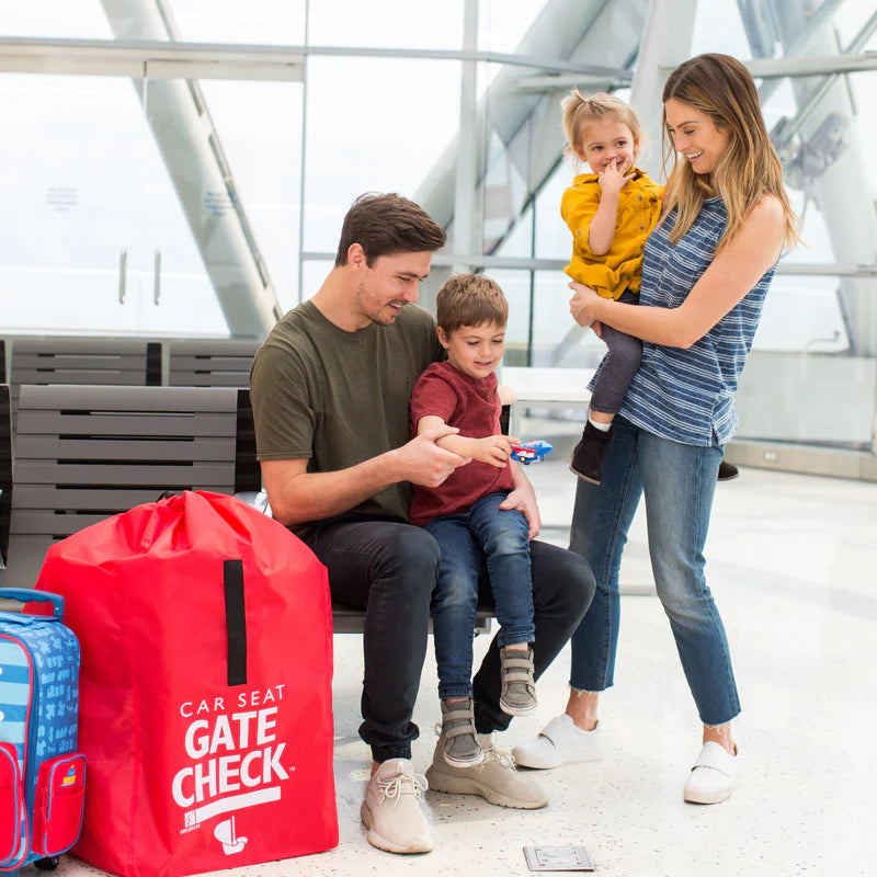 J.L CHILDRESS - GATE CHECK TRAVEL BAG FOR CAR SEATS - RED