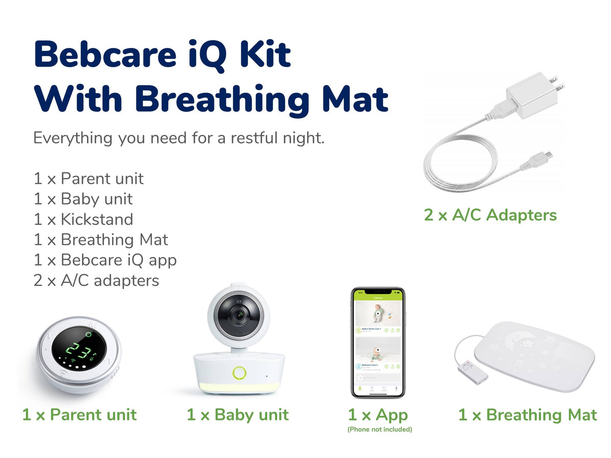 BEBCARE IQ - جهاز مراقبة الأطفال عالي الدقة بتقنية واي فاي